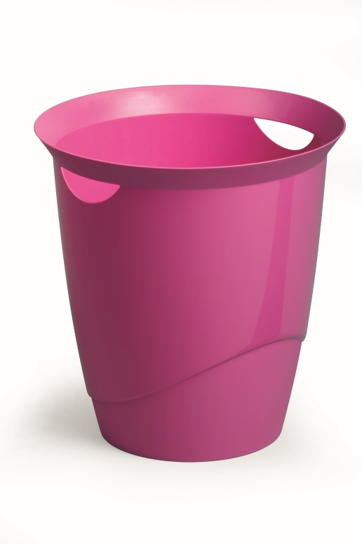 Kosz na śmieci Durable Trend różowy (16 l.)