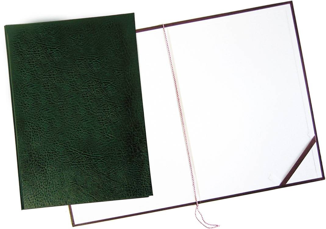 Okładka na dyplom bez napisu zielona Warta