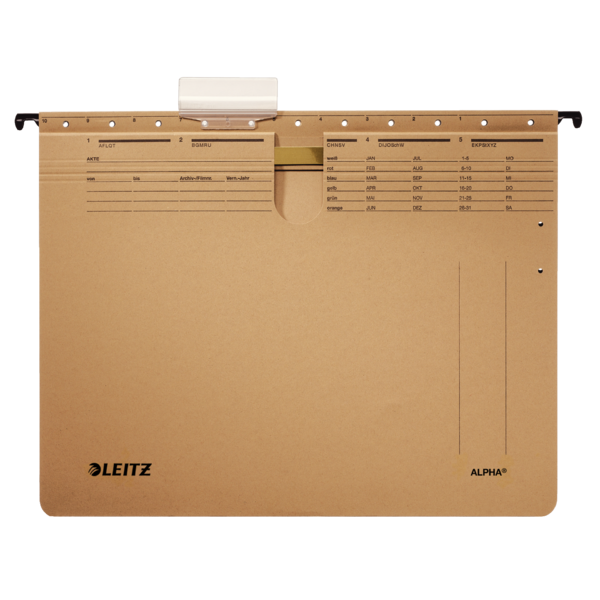 Skoroszyt zawieszany A4 Leitz Alpha beżowy