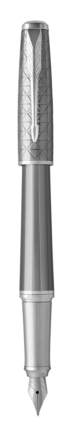 Pióro wieczne Parker Urban Premium Silvered Powder CT (F)