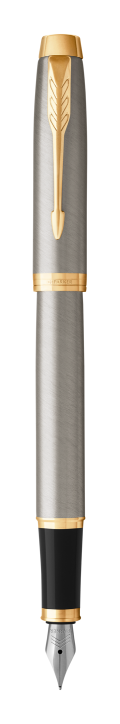 Pióro wieczne Parker IM Brushed Metal CT (F)