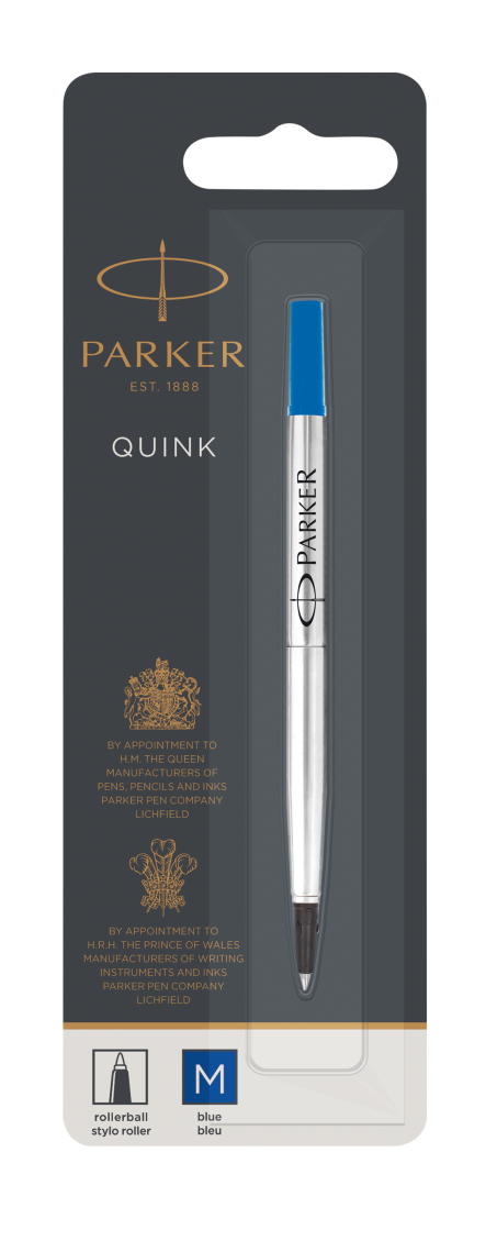 Wkład do pióra kulkowego Parker niebieski M