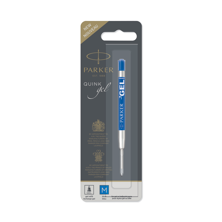 Wkład żelowy do długopisu Parker niebieski (M)
