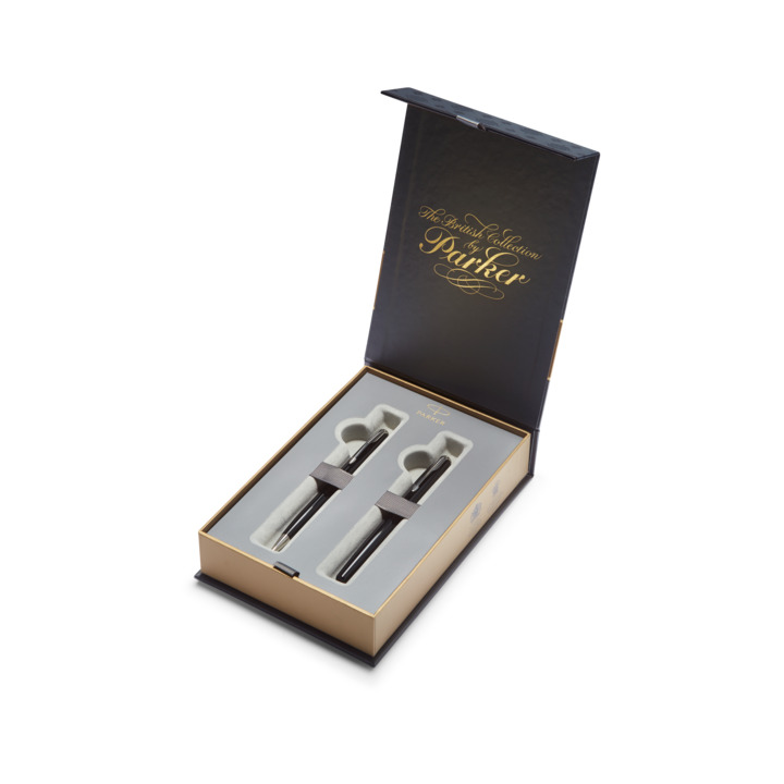 Zestaw Prezentowy Parker Pióro wieczne i długopis Sonnet Czarna laka CT