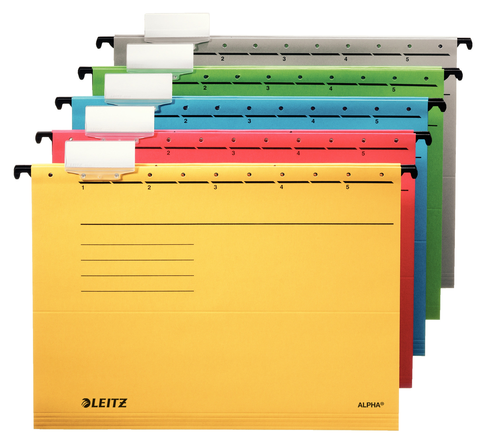 Teczka zawieszkowa Leitz Alpha A4 zielona