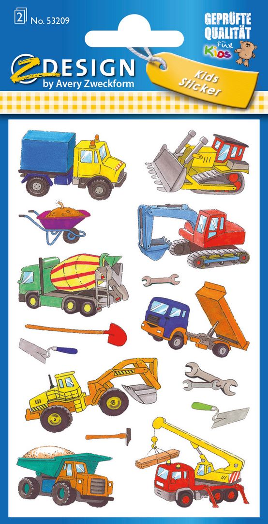 Naklejki Z-Design Kids auta 53209 Avery