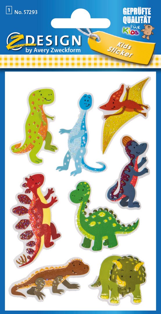 Naklejki Z-Design dinozaury 57293 Avery