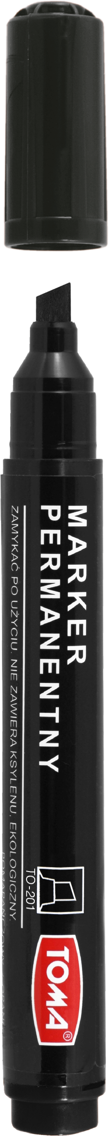 Marker permanentny Toma  TO-201 czarny