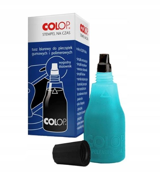 Tusz do st. Colop 25ml turkusowy