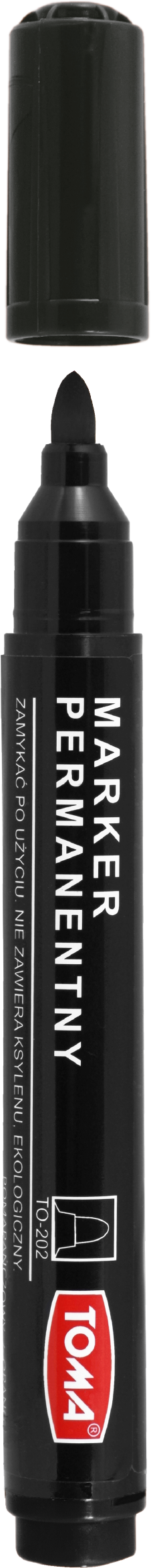 Marker permanentny Toma TO-202 czarny