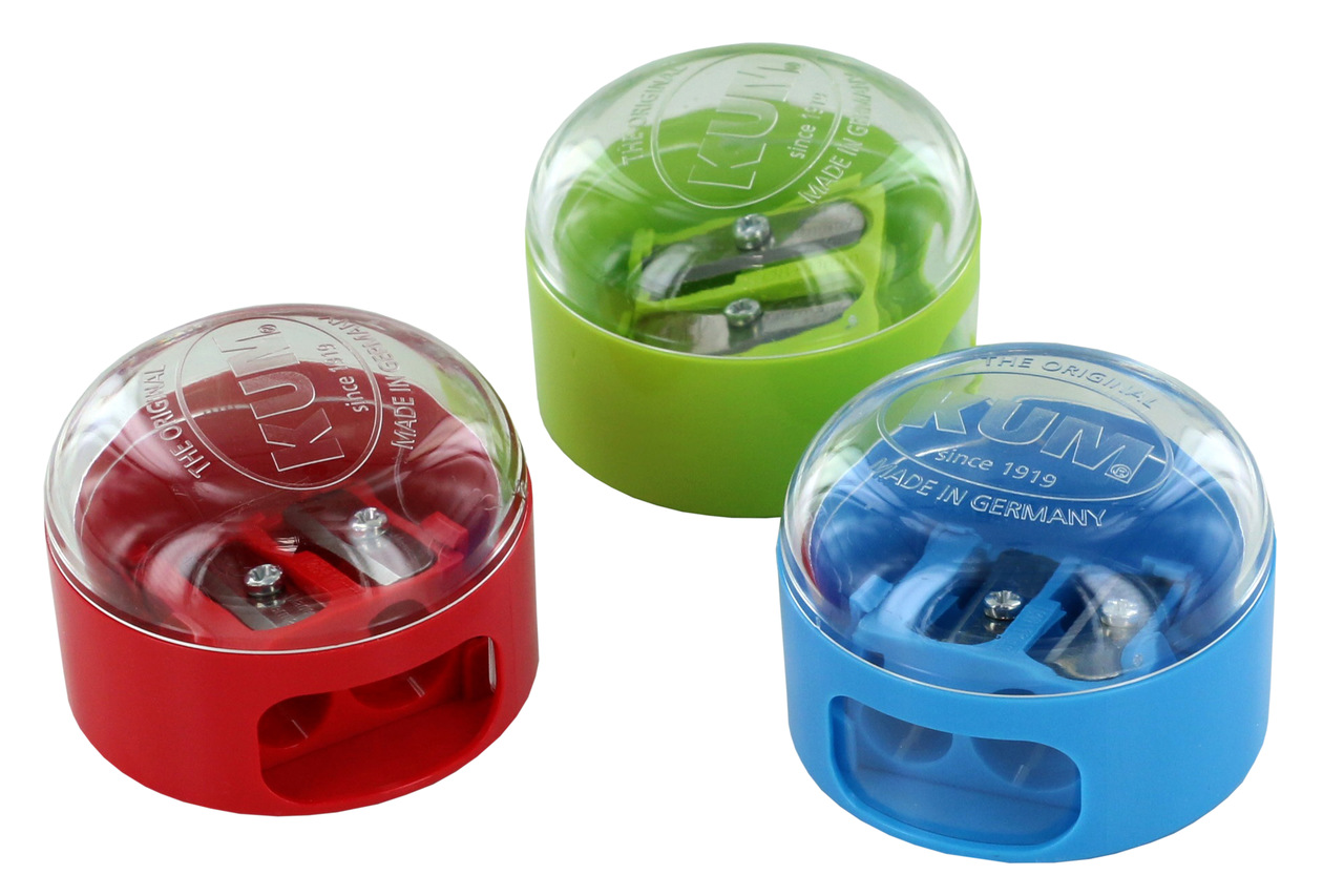 Temperówka podwójna z pojemnikiem POP Kum