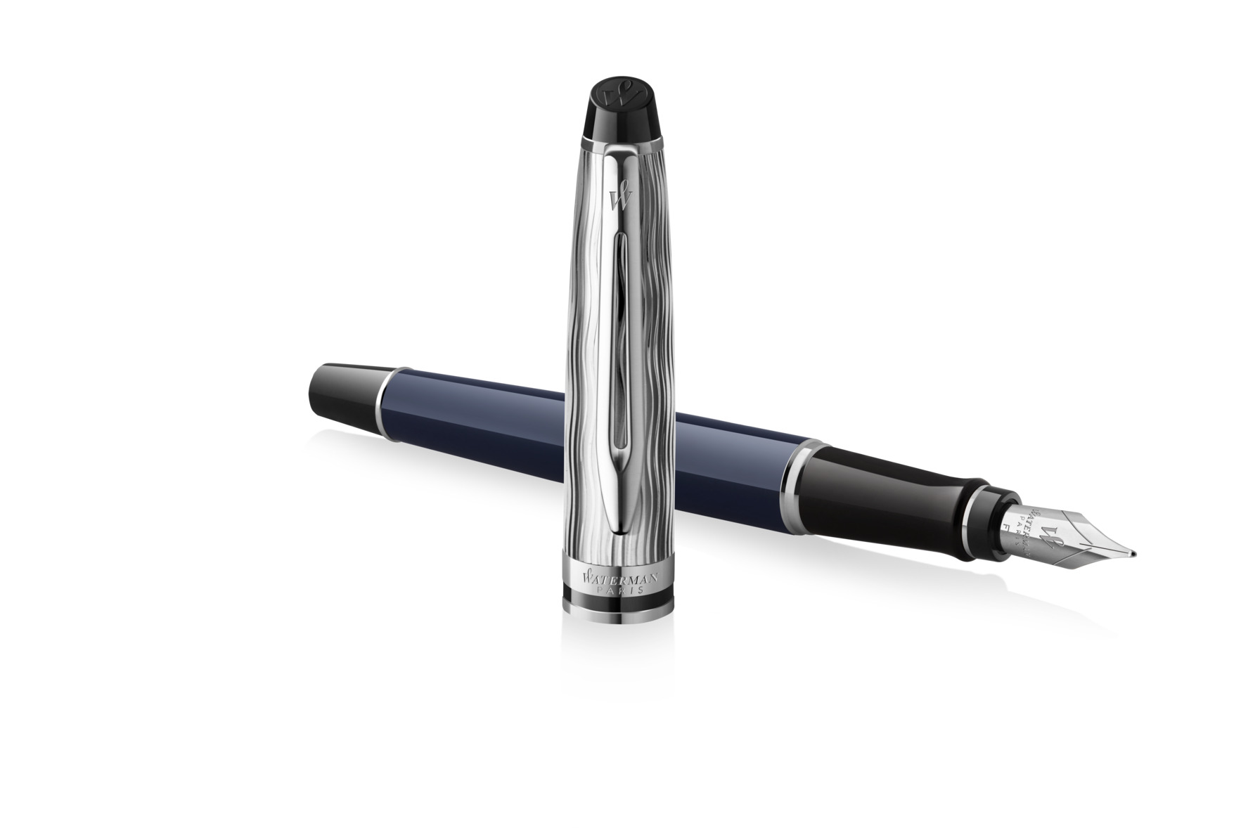 Pióro wieczne Waterman Expert L"essence Du Blue CT