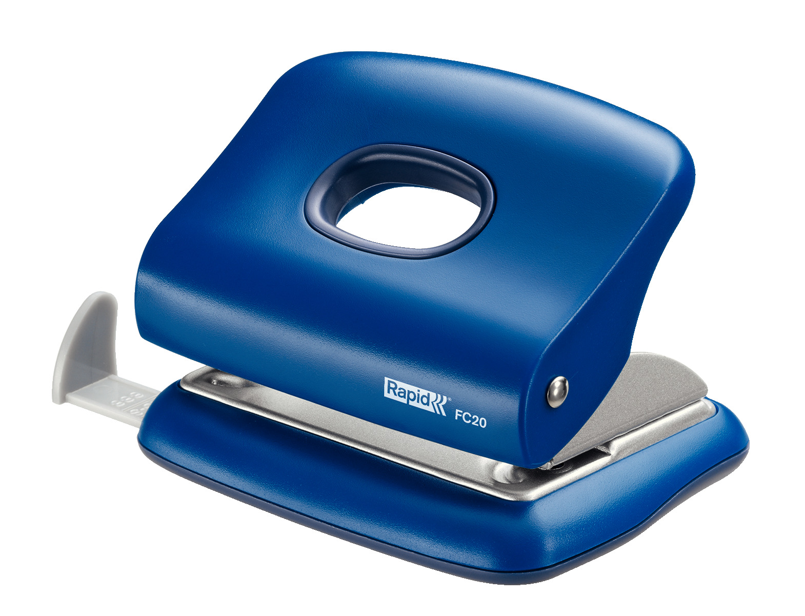 Dziurkacz mały Rapid FC20 niebieski (20k.)