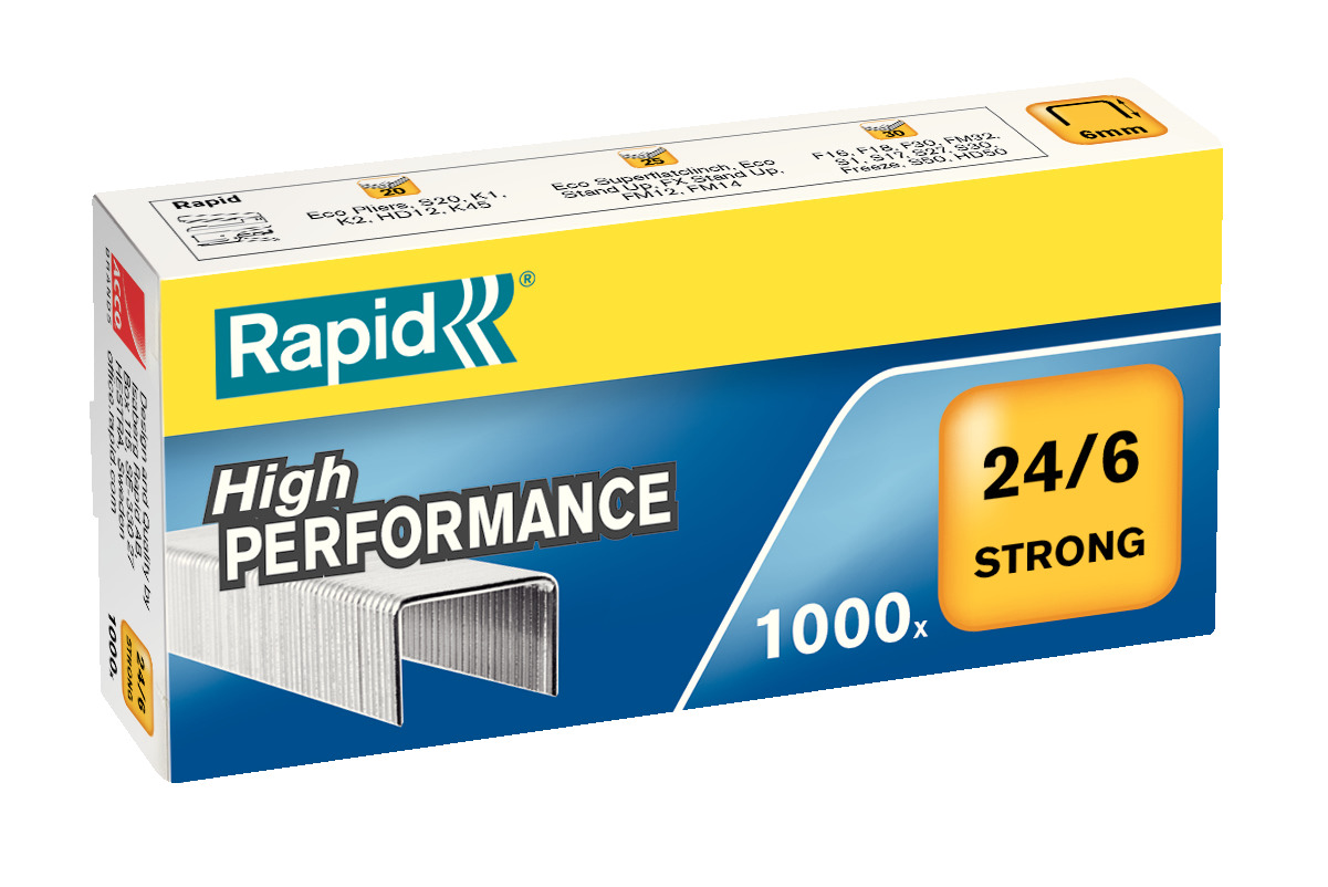 Zszywki Rapid Strong 24/6 (1000 szt.)