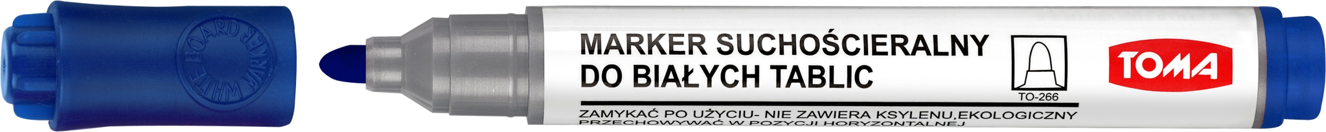 Marker suchościeralny Toma TO-266 okrągły niebieski