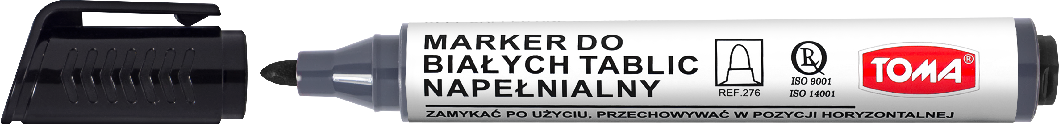 Marker suchościeralny Toma TO-276 czarny