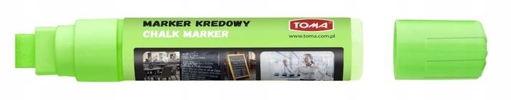 Marker kredowy Toma TO-290 8x15mm zielony