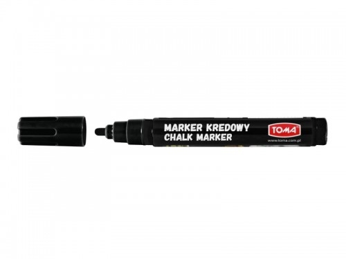 Marker kredowy 4,5mm TO-292 Toma czarny