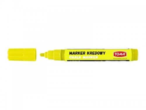 Marker kredowy 4,5mm TO-292 Toma żółty