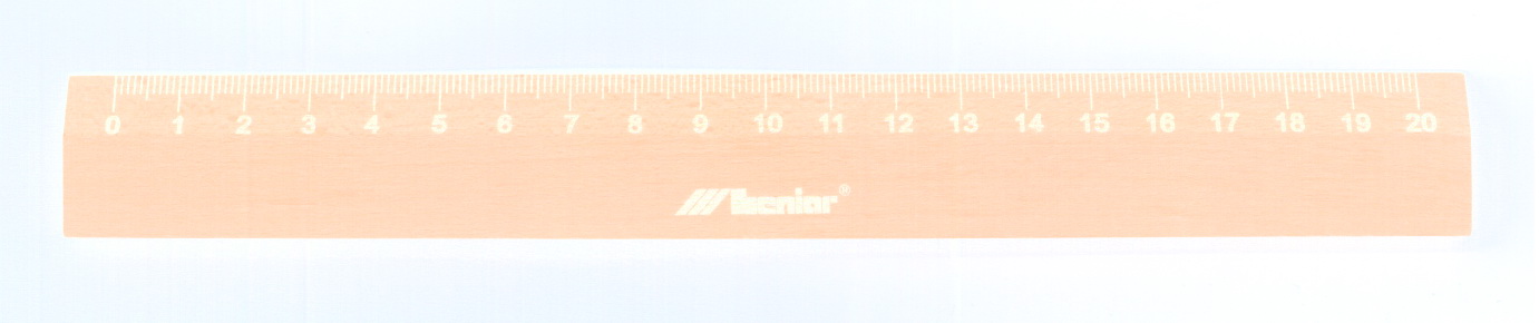 Linijka drewniana Leniar 20cm 30061