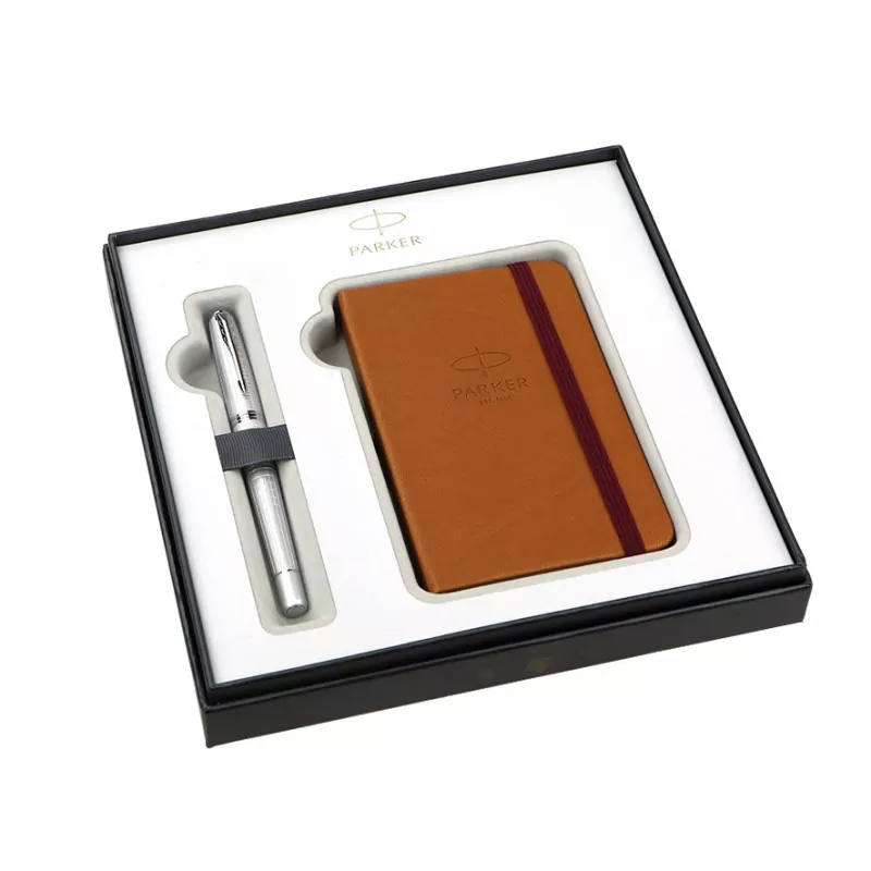 Komplet Parker Urban perłowy + notes