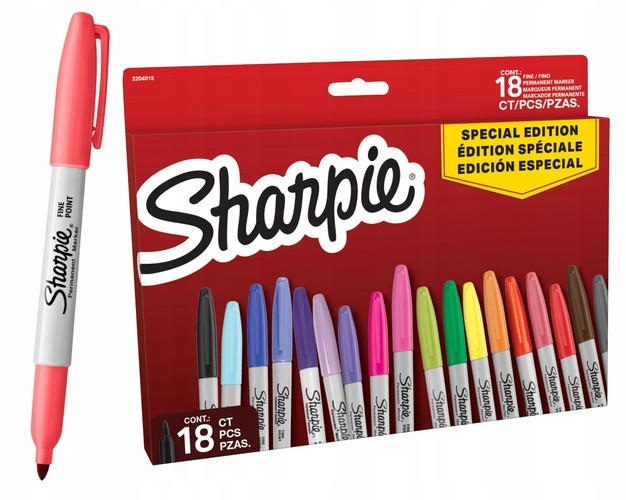 Marker permanentny 18kol Sharpie Fine Special Edition 2204015 / 2204331