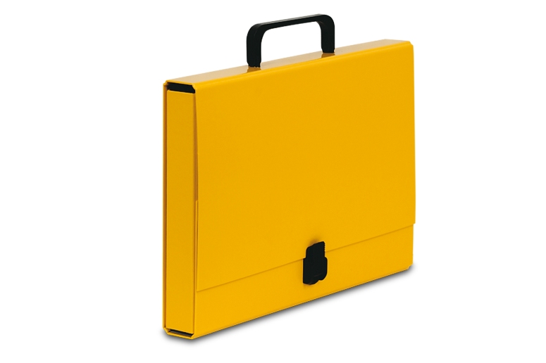 Teczka z rączką VauPe Classic A4 żółta