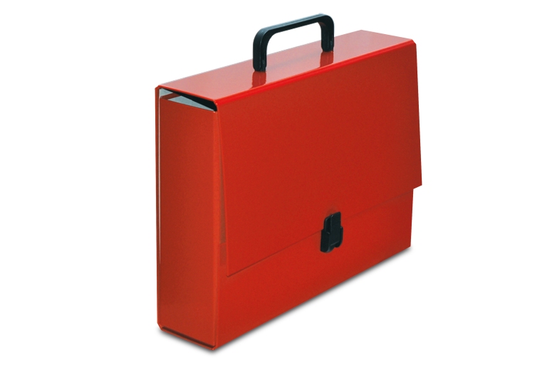 Teczka z rączką VauPe Classic Large A4 czerwona