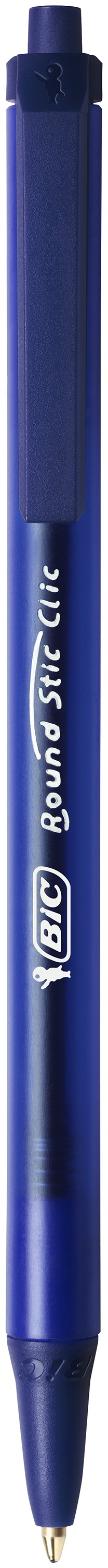 Długopis automatyczny BIC Round Stic Clic niebieski 1szt.