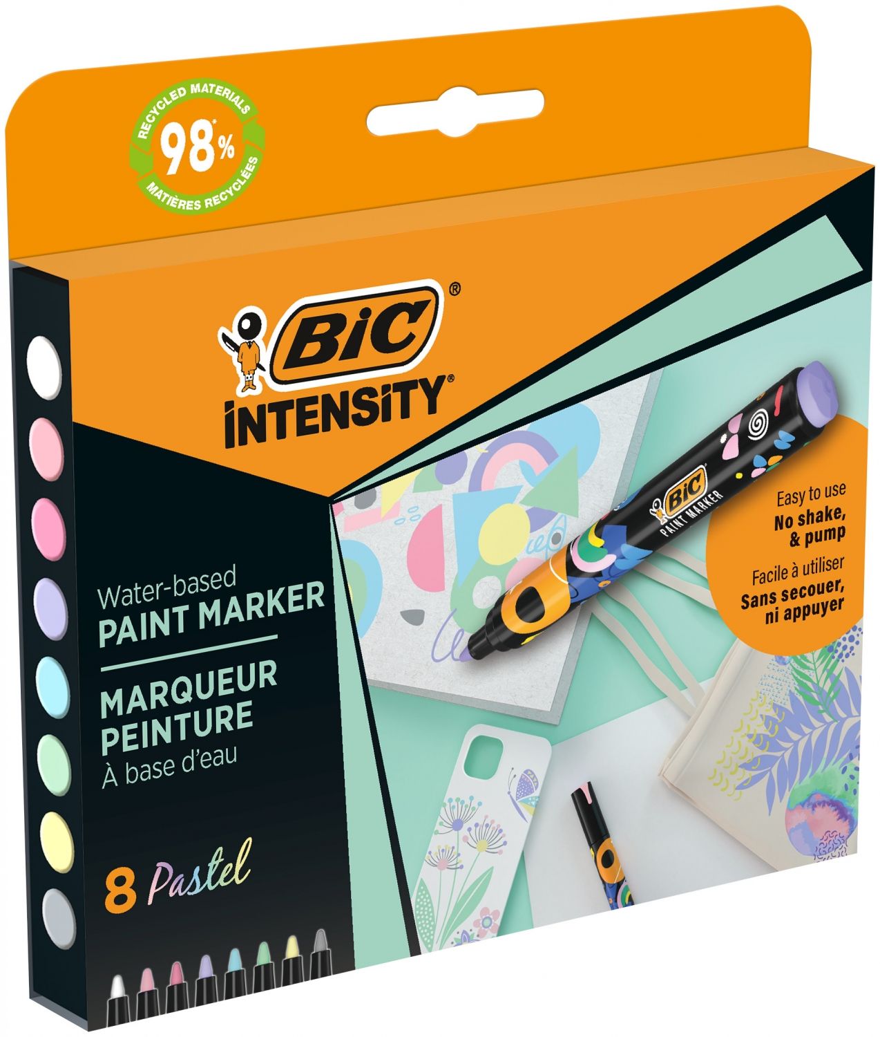 Marker BIC Paint mix (8) 527429