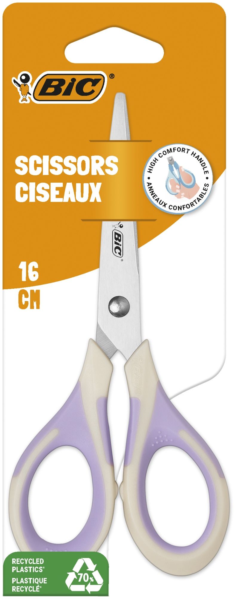 Nożyczki Comfort 16cm 303244 BIC