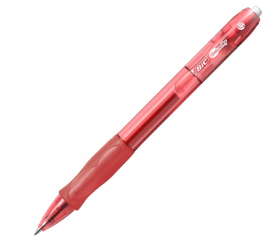 Długopis żelowy BIC Gel-ocity czerwony 1szt.