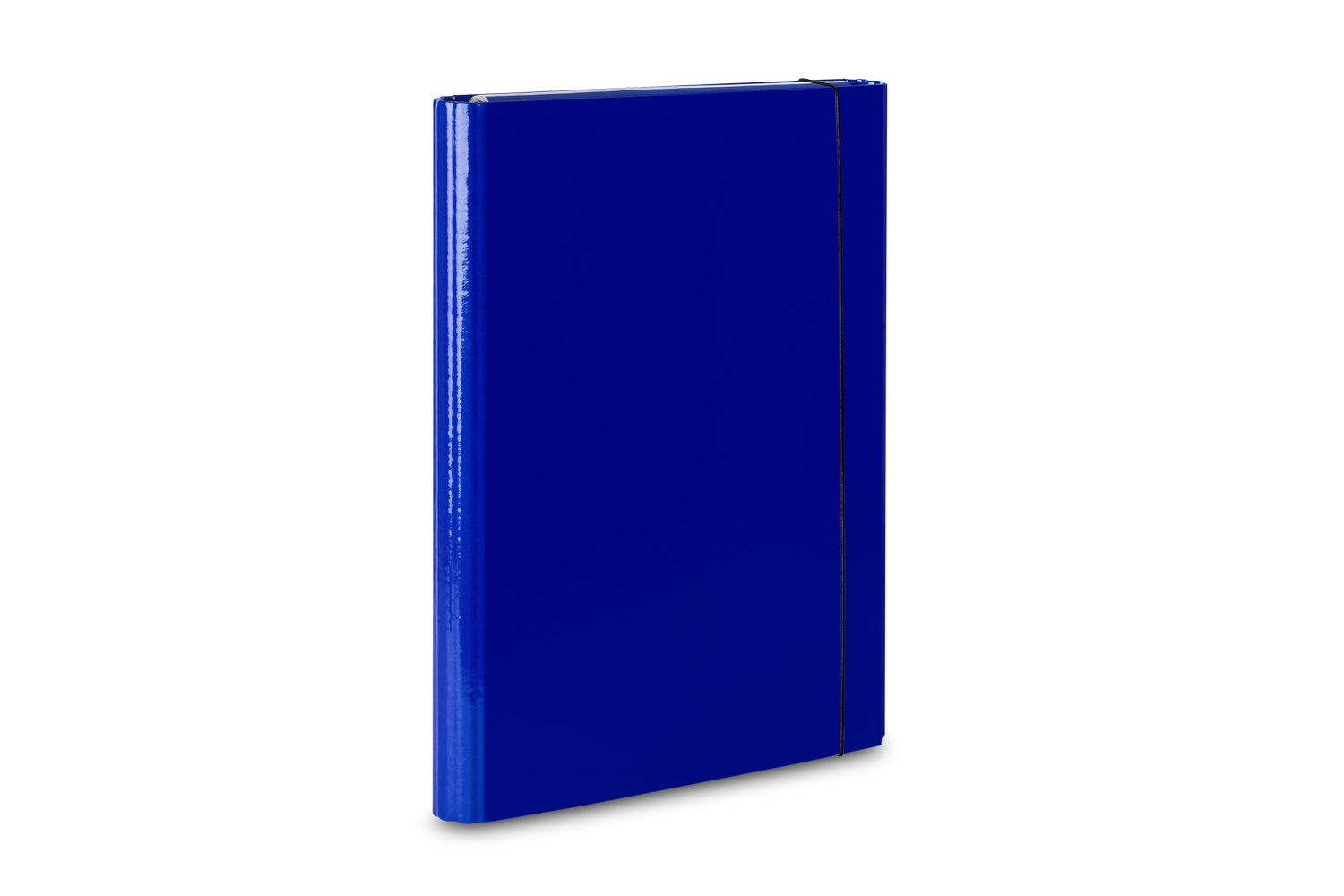 Teczka skrzydłowa z gumką A4 4cm VauPe niebieska