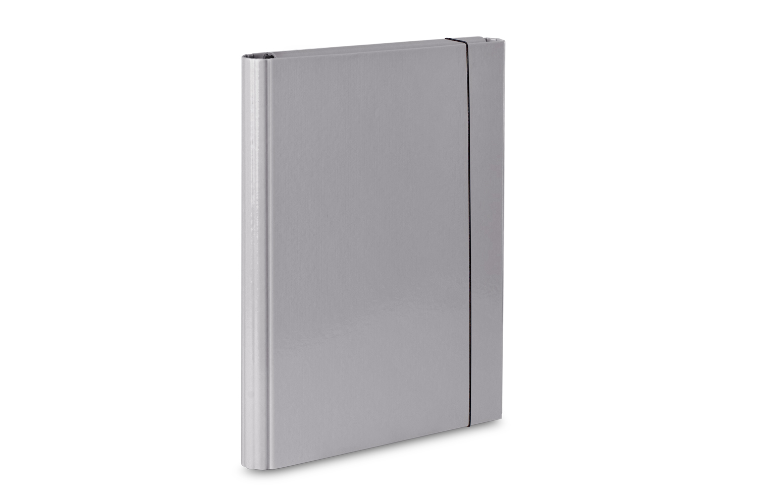 Teczka skrzydłowa z gumką A4 4cm VauPe szara