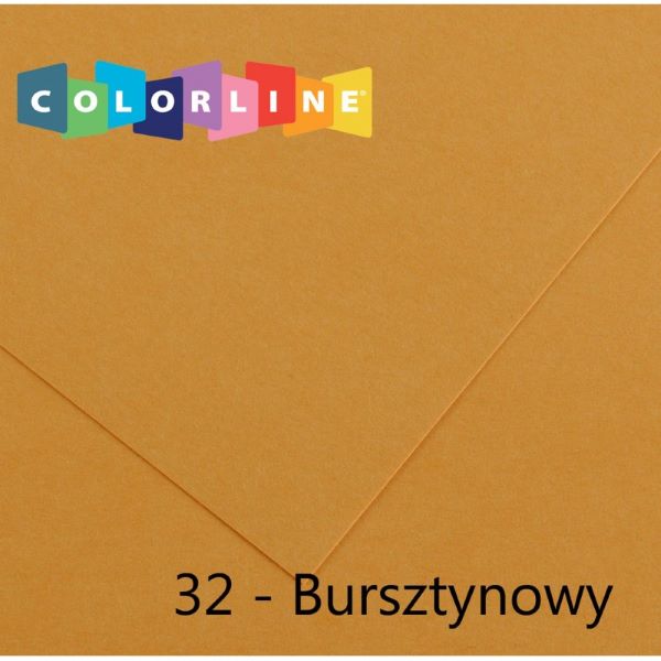 Karton Colorline 50x65 150g 10A bursztynowy 32 Canson 200041408 Fila