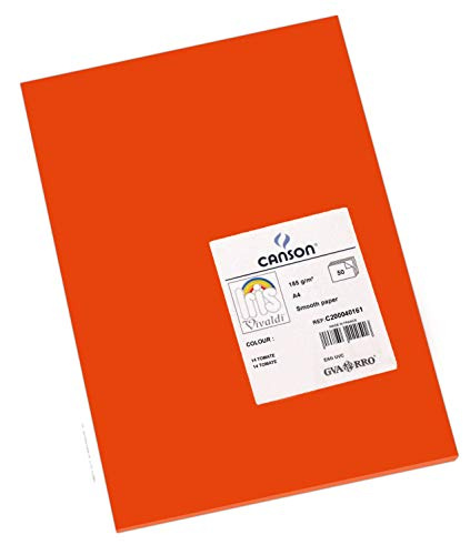 Karton A4/50 185g  Iris pomidor  200040161
