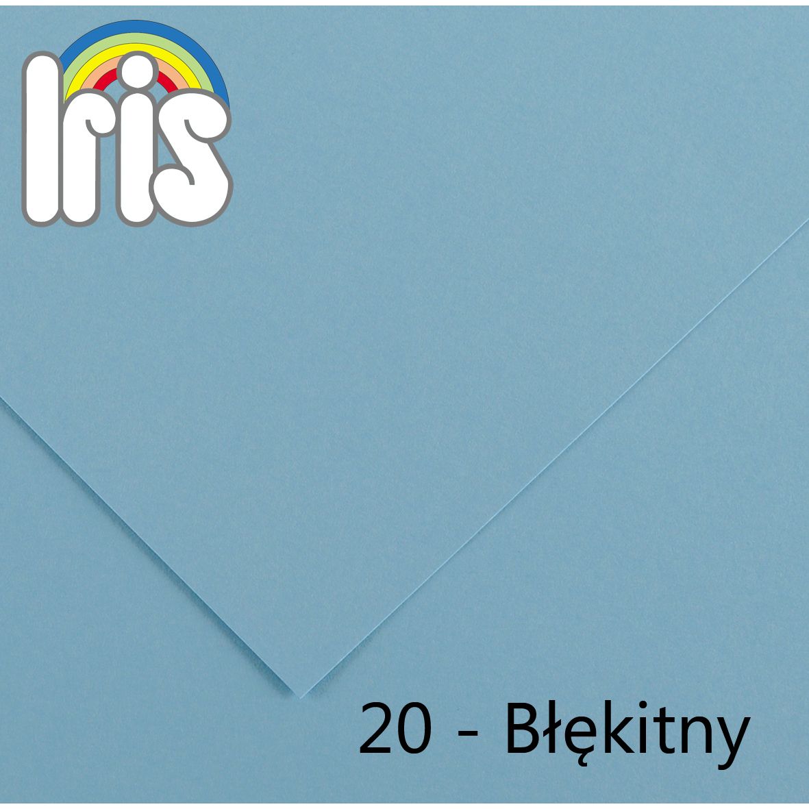 Karton A4/50 185g Iris błękitny  200040166