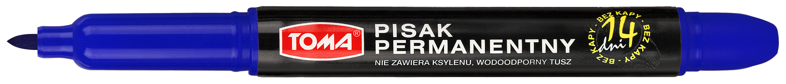 Marker permanentny Toma TO-324 niebieski