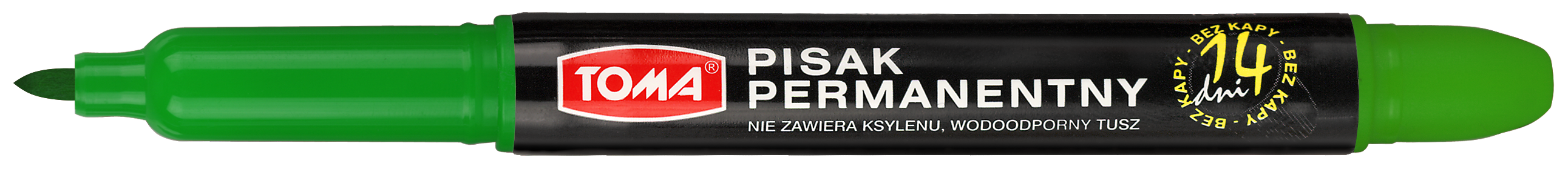 Marker permanentny Toma TO-324 zielony