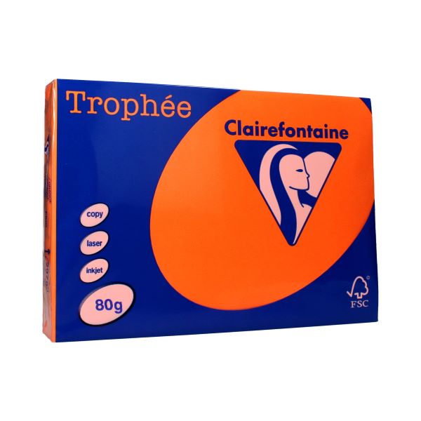 Papier ksero A4/ 80g 2978 pomar. fluo Emerson