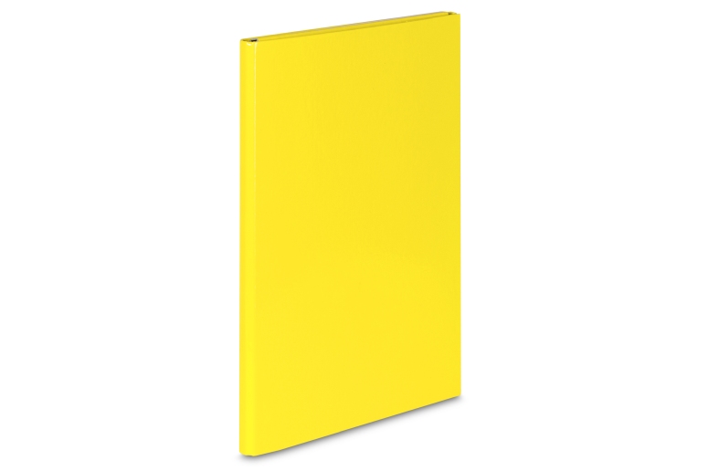 Teczka skrzydłowa 2 rzepy VauPe Caribic A4 2cm żółta