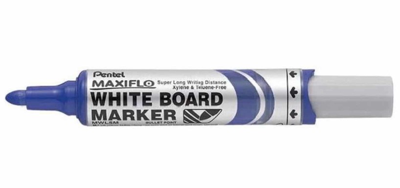 Marker suchościeralny Pentel Maxiflo MWL5M niebieski