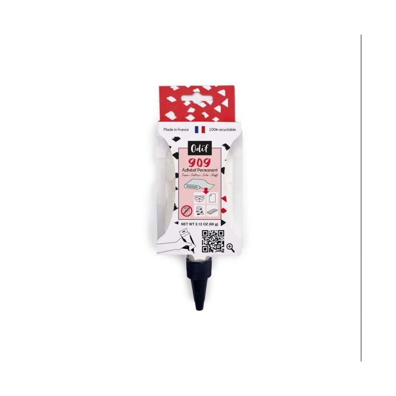 Klej permanentny 909 ODIF do trwałego przyklejania tkanin 60g