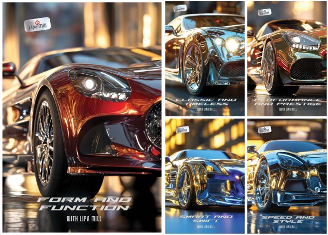 Zeszyt A4/40k kratka Cars Mar Mar MM1211641513 GDD