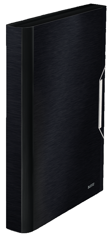 Teczka z 6 przegródkami A4 PP Leitz Style czarna