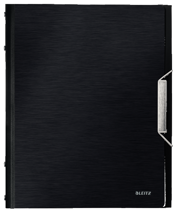 Teczka segregująca 6 przekładek A4 Leitz Style czarna
