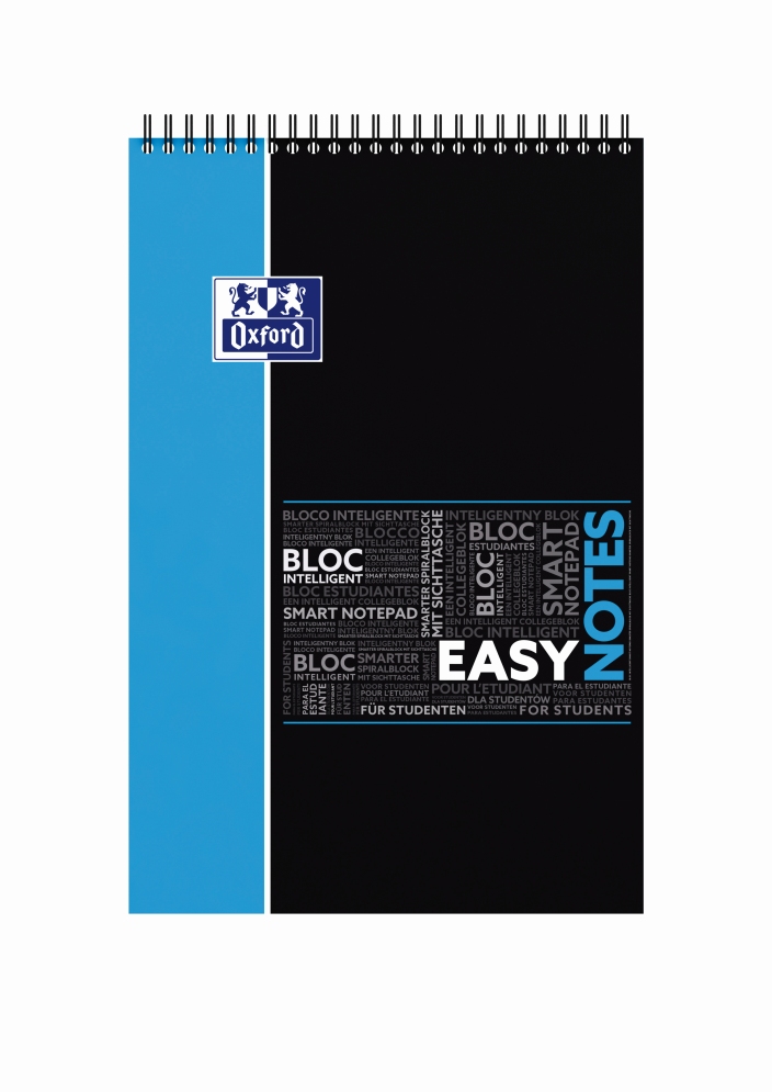 Kołonotatnik Oxford EasyNotes A4+/80k kratka