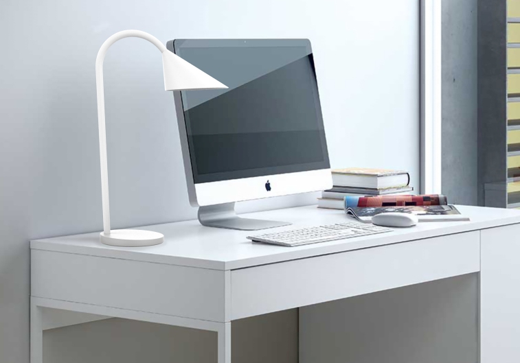 Lampa biurkowa Unilux Sol led biała