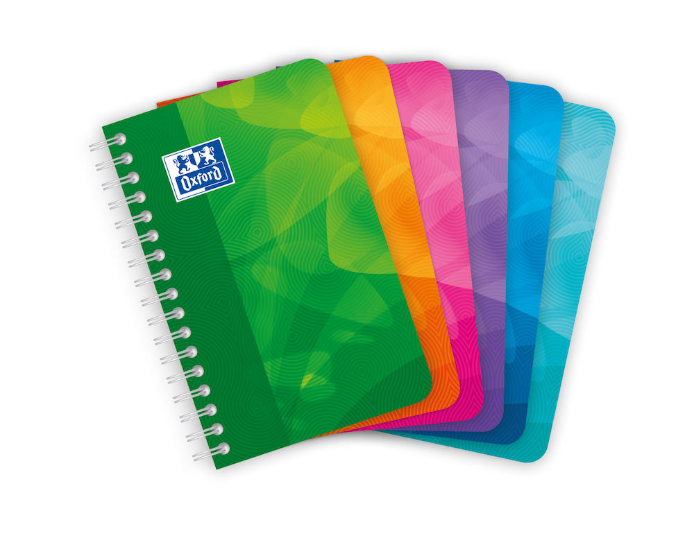 Kołozeszyt Oxford Lagoon A6/90k. kratka 90g