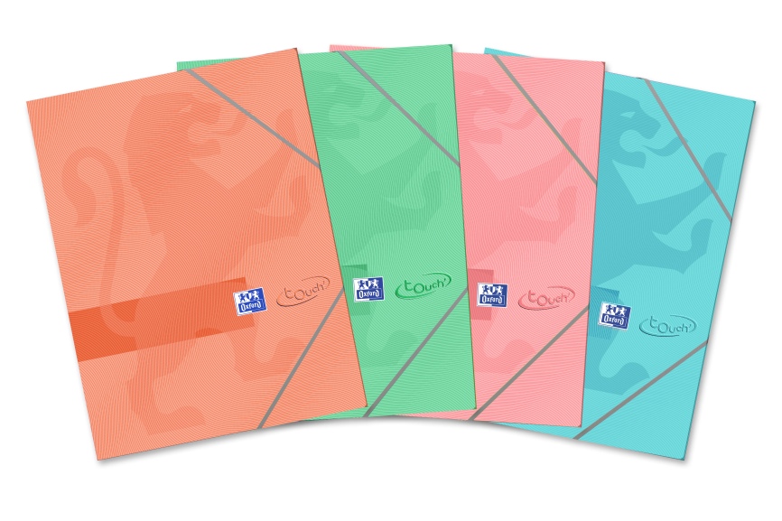 Teczka z gumką A4 Oxford Touch